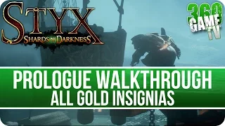 Styx Shards of Darkness Prologue Walkthrough (All Gold Insignias, Secondary Objectives, Tokens)