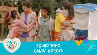 Equipe fogo ganha prova no acampamento| A Infância De Romeu e Julieta