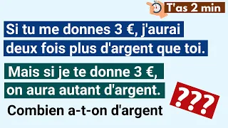 COMBIEN ai-je d'argent ?