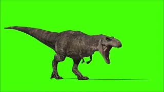 T-Rex Chase Green screen Jurassic world Dominion - with soundG | Dinosaurs Green Screen #greenscreen