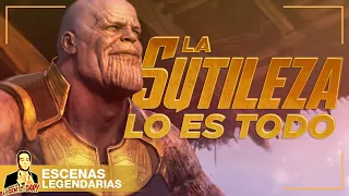 ESCENAS LEGENDARIAS - LA VICTORIA de THANOS en INFINITY WAR