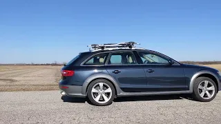 2013 Audi allroad quattro 2.0T IE Stage 2 Tune HFC and Downpipe Launch and Exhaust Sound