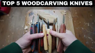 Top 5 Best Woodcarving Knives For Beginners-- According to a Woodcarver