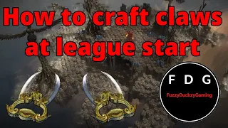 How to craft claws at league start in Path of Exile Lake of Kalandra 3.19 [POE]