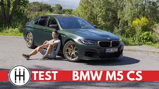 TEST BMW M5 CS (467 kW) - Prosím, buď má! - CZ/SK