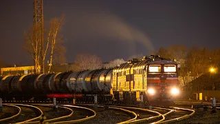 2TE116-1259 leaving Kopli station