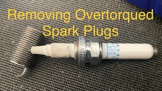 Removing Overtorqued Spark Plugs - EASY!!!