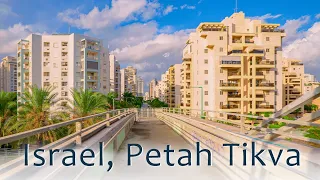 ISRAEL. The City of PETAH TIKVA after the Rain. From The Old Area to The New