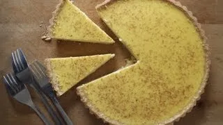 Egg Custard Tart - The Boy Who Bakes