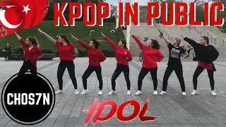 [KPOP IN PUBLIC TURKEY/ISTANBUL] BTS (방탄소년단) 'IDOL' Dance Cover by CHOS7N