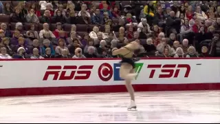 Kaetlyn Osmond. 2014 Canadian Nationals. Short Program.