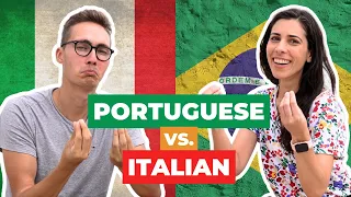PORTUGUESE vs ITALIAN with @PodcastItaliano