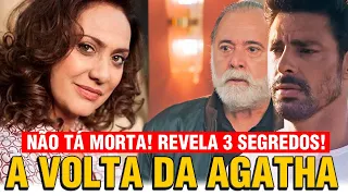 TERRA E PAIXÃO -  Agatha VOLTA DO MUNDO DOS MORTOS, REVELA MOTIVO E DESMASCARA IRENE DA PIOR FORMA!