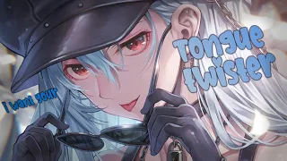 Nightcore ↬ Tongue Twister [sped up]