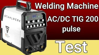 Stahlwerk AC/DC TIG 200 pulse cut ST | Test - 4 in 1 Multi (TIG) Welding Machine