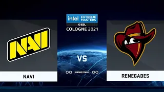 🔴  RU NaVi vs Renegades / B03 | IEM Season XVI - Cologne