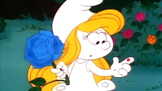 Uma rosa mágica deixou Smurfette branca! • Os Smurfs • Desenhos animados para crianças