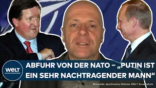 PUTINS NATO-PLÄNE: Was wäre, wenn? Ex-NATO-Chef Robertson: "Wollte zu Beginn der Amtszeit beitreten"