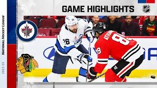 Jets @ Blackhawks 12/9 | NHL Highlights 2022