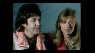 Paul McCartney and Linda McCartney Interview France March 1976