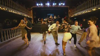 Uptown Rhythm 2024: Lindy hop Strictly Competition Final with The Schwings Band