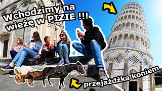 Krzywa Wieża w PIZIE ! ! ! - Ile kosztuje WEJŚCIE ??? *Czy nasza Przyczepa Przecieka? (Vlog 659)