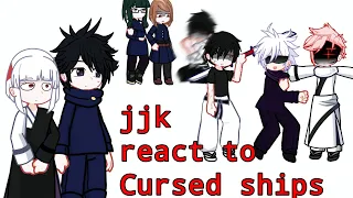 JJk characters react to Cursed ships💀[jujutsu kaisen]Gacha Club 2/read desc.