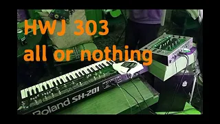 KGB -  303 all or nothing (HWJ challenge) . Roland EF-303 * PO-33 * Roland SH-201