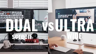 Dual Monitor vs Ultrawide Monitor