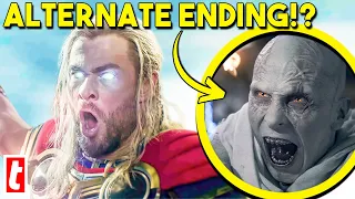 Thor Love and Thunder Deleted Scenes & Alternate Ending