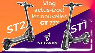 Vlog Actus-trott Spécial Segway CES 2024 - Voici la nouvelle gamme ST !