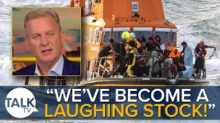 "We've Become A Laughing Stock!" Jeremy Kyle Hits Out At Small Boat Crisis On Channel Crossing