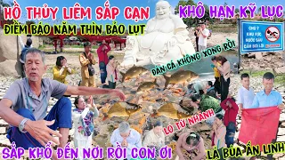 Núi Cấm Khô Hạn Kỹ Lục Điềm Báo Năm Thìn Chăng nhiều người cầu nguyện cho qua sắp Khổ đến nơi Rồi