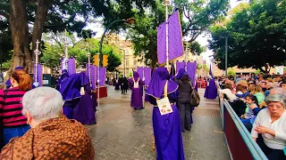 La Legión Cristo de Mena Málaga Semana Santa 2023 | Novio de la Muerte | Spanish Legion,City 4k