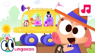 The WHEELS ON THE BUS in the FARM 🐽🐑 | Nursery Rhymes | Lingokids