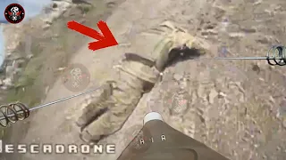 Horrifying Moment! How Ukrainian FPV Drones Annihilated Russian Soldiers in Battle of Avdiivka