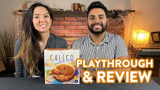 Calico Board Game - Playthrough & Review