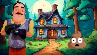 ШОУ ПРИВЕТ СОСЕД!ГАВНОДОМИК СОСЕДА В ЛЕСУ!ИГРА HELLO NEIGHBOR MOD KIT ПРОХОЖДЕНИЕ LOOK THIS NEIGHBOR