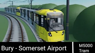 Bury - Somerset Airport (Bathwick And Somerset Game) Tram Driving!