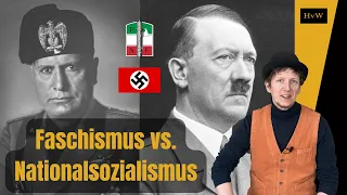 Faschismus vs. Nationalsozialismus-Gemeinsamkeiten und Unterschiede