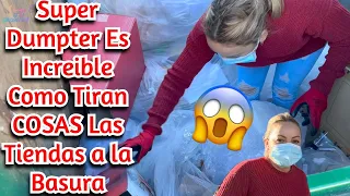 Super Dumpster Es INCREIBLE lo que tiran Las tiendas EN USA😱😳🇺🇸#NoemyBLaSalvadoreña