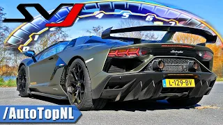 Lamborghini Aventador SVJ Roadster | 0-100 1/4 Mile 100-200 0-250 AUTOBAHN POV & INSANE V12 SOUND