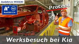 So wird ein Kia Ceed / Proceed gebaut: Werksbesuch bei Kia in Zilina | Ausfahrt.tv Wissen