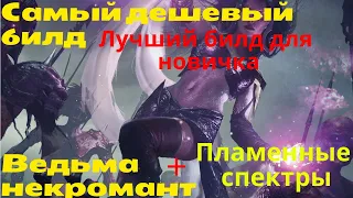 ЛУЧШИЙ БИЛД ДЛЯ НОВИЧКА БЕЗ ВЛОЖЕНИЙ⚔️ПЛАМЕННЫЕ СПЕКТРЫ ВЕДЬМА НЕКРОМАНТ⚔️ПОЭТАПНАЯ ПРОКАЧКА ⚔️Ч.1