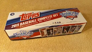 Complete Set of 2011 Topps Diamond Anniversary Baseball Cards - Throwback Thursday #34