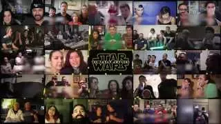 Star Wars VII: The Force Awakens - Official Trailer 3 (Reactions Mashup vol. 3 Groups)