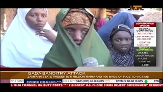 Gada Banditry Attack: Zamfara Government Gives Relief to Victims