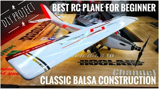Building the Ultimate RC Balsa Wood Airplane: FIRST KICK!