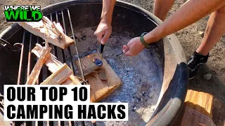OUR TOP 10 CAMPING HACKS, TIPS & TRICKS