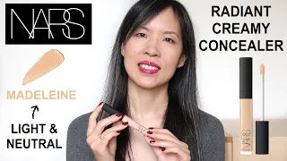 Complete Guide To All Their 30 Shades | NARS Radiant Creamy Concealer Madeleine vs Custard